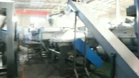 Waste Plastic HDPE LDPE PP PE PET Bottle Flakes Film Woven Bags Crushing Washing Recycling Line Pelletizing Plant Granulator Granulation Machine